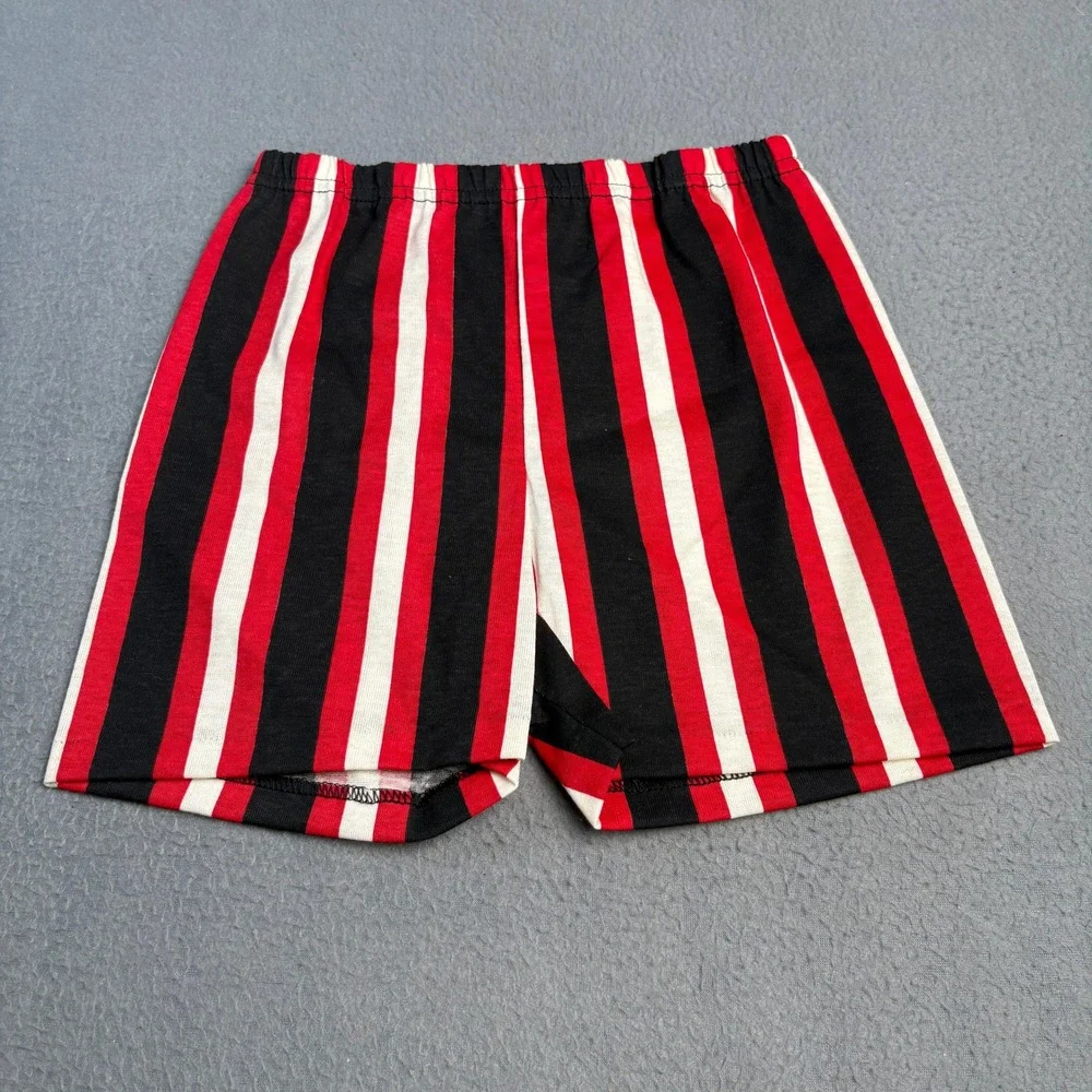 Vintage Chicago Bulls Kids T-Shirt and Shorts Set Red Black White Made in USA 7